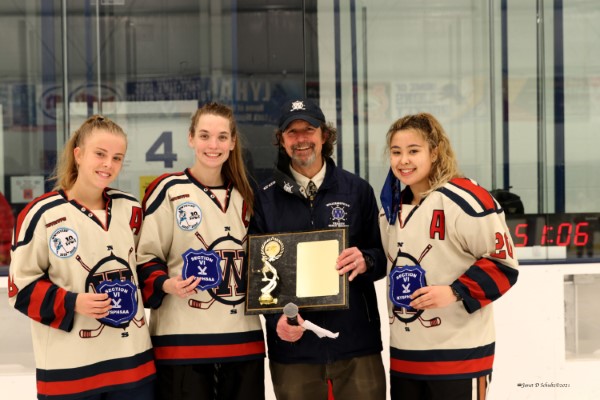 Coach Hopkins and Captains